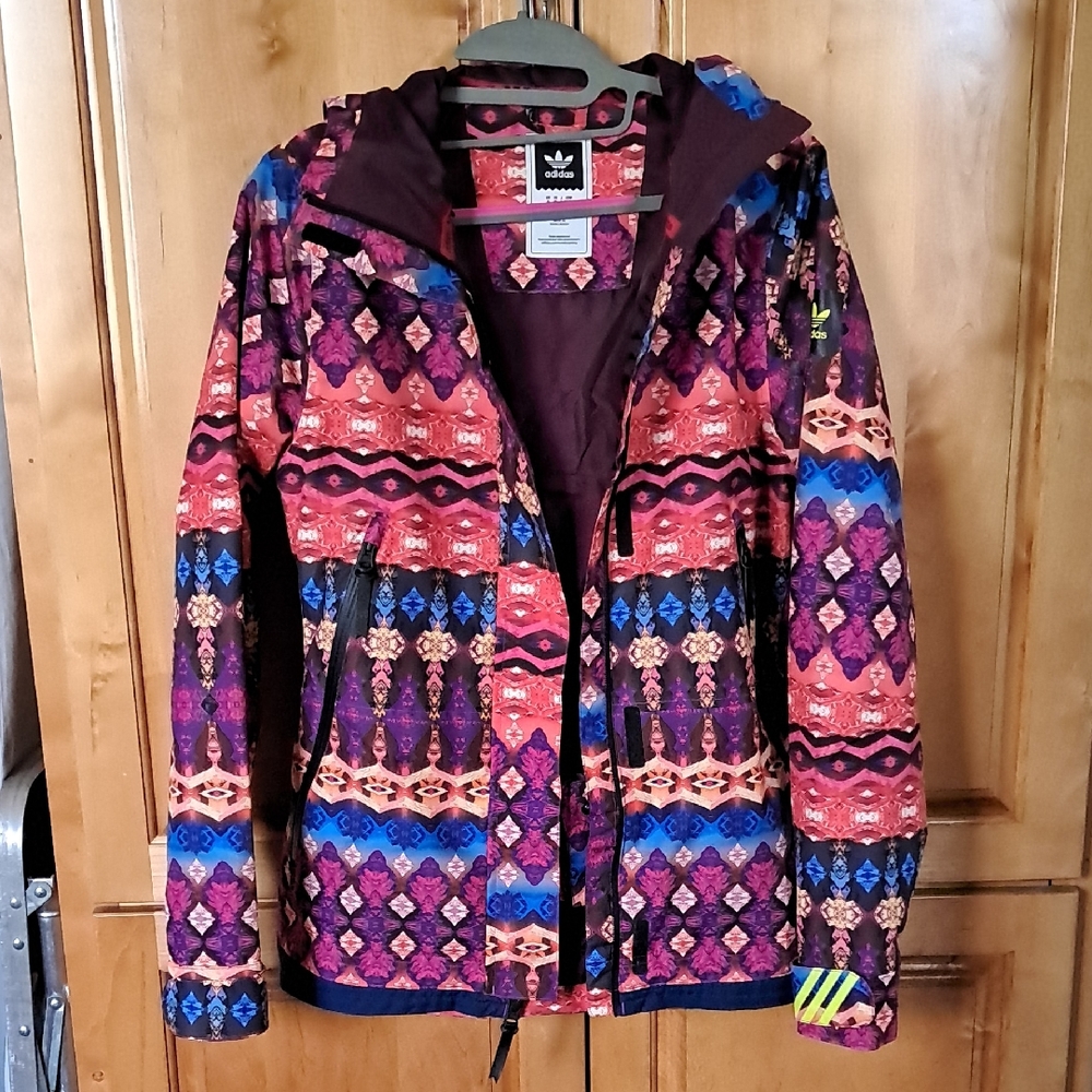 Adidas Women's Vibrant Geometric Ski Jacket